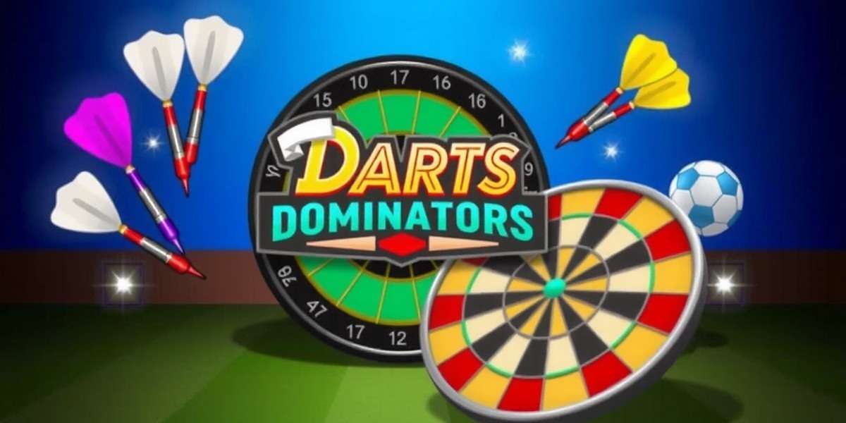 Darts Dominators Game Cover Darts Dominators game cover showing traditional Indian dart board with colorful design
